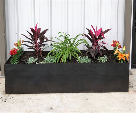 metal flower jewelry box|decorative metal planter boxes.